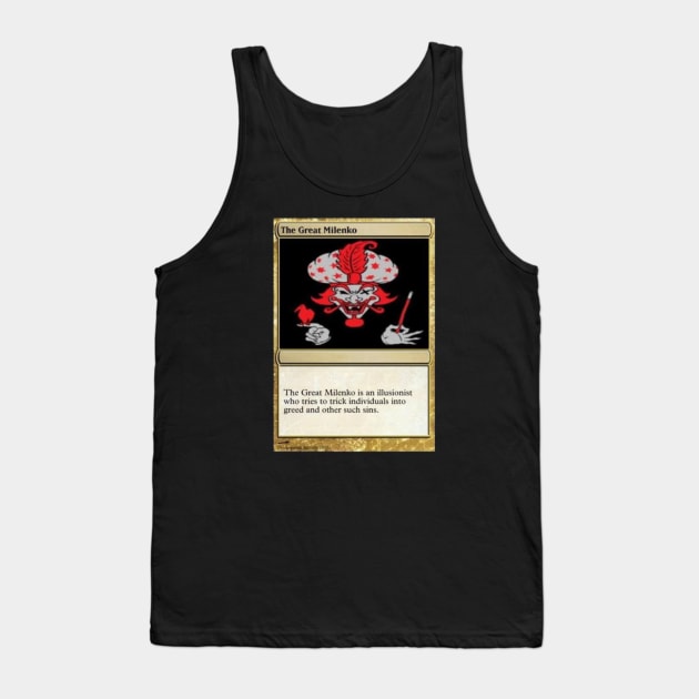 Card Game Tank Top by Hey Daddy Draws